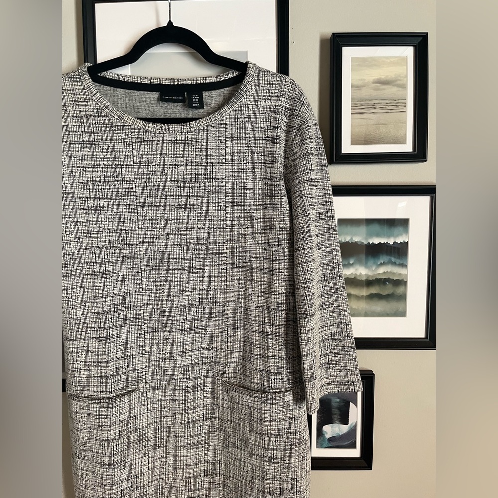 Mercer & Madison Plaid Pullover Dress